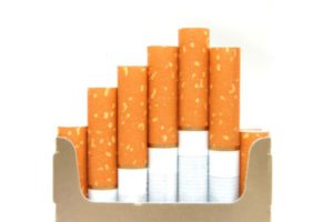 Filter tip cigarettes made smoking taste better