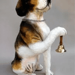 Dog with bell